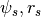 \psi_s,r_s